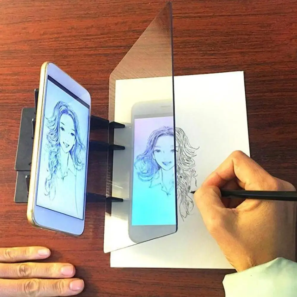 Эскиз отслеживание доска для рисования 22 5*15 6 см оптического волокна рисовать