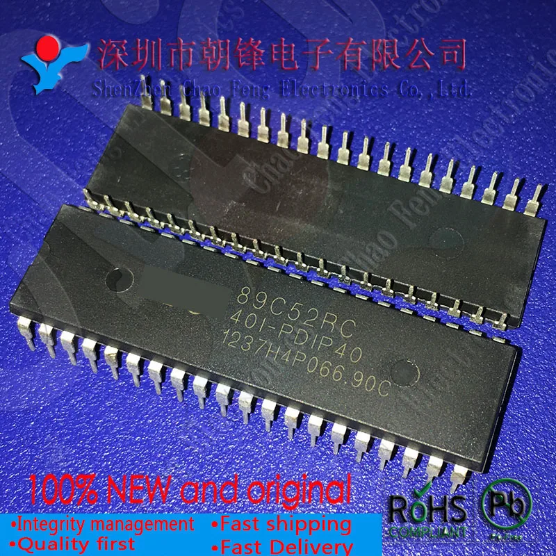 10 шт. STC89C52RC 40I PDIP40 89C52RC DIP40|Запасные части| |