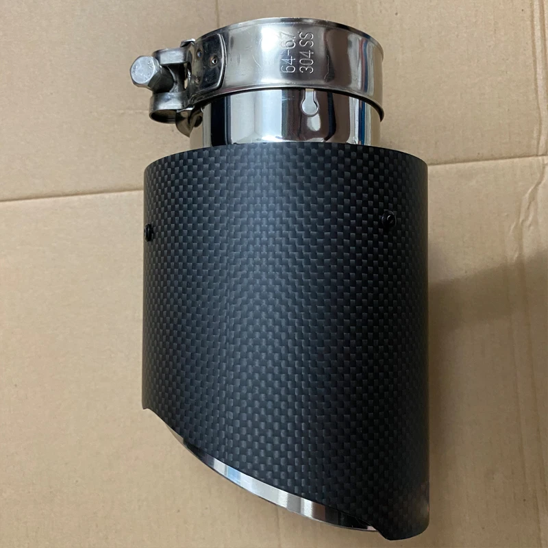 Наконечник Выхлопной Трубы OVERE Carbon Fibeer для VW Golf 7 6 MK7 Bora Scirocco аксессуары Volkswagen Polo
