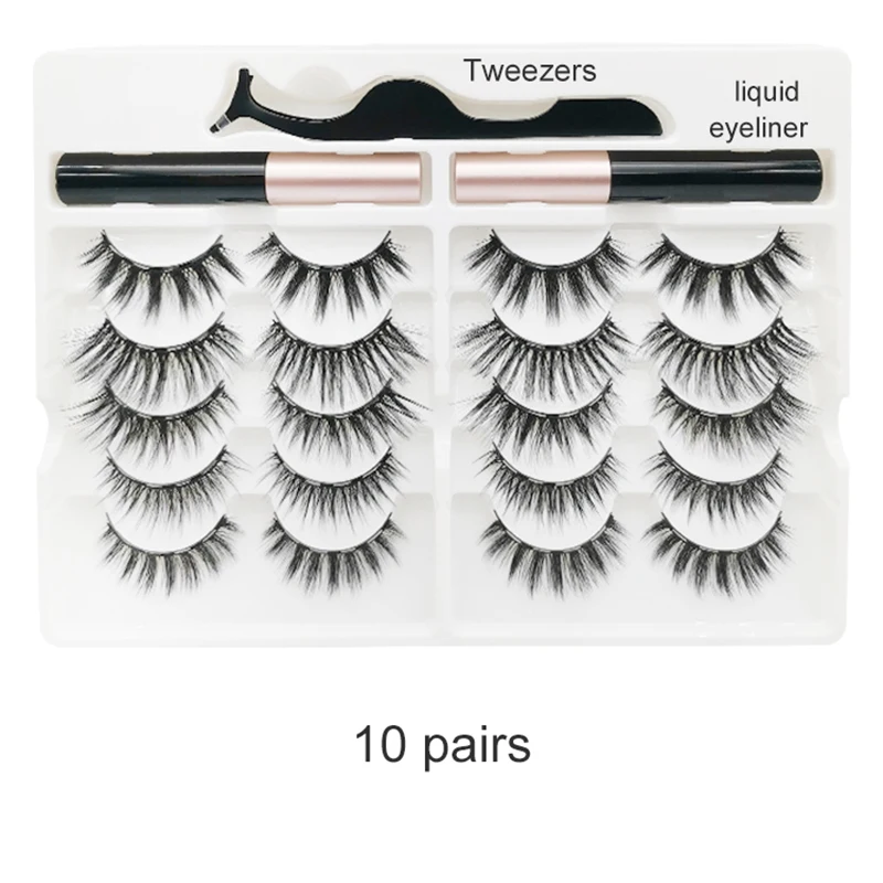 

2021 Newest Styles Magnetic Eyelashes Eyeliner And Lashes 3d Wholesale