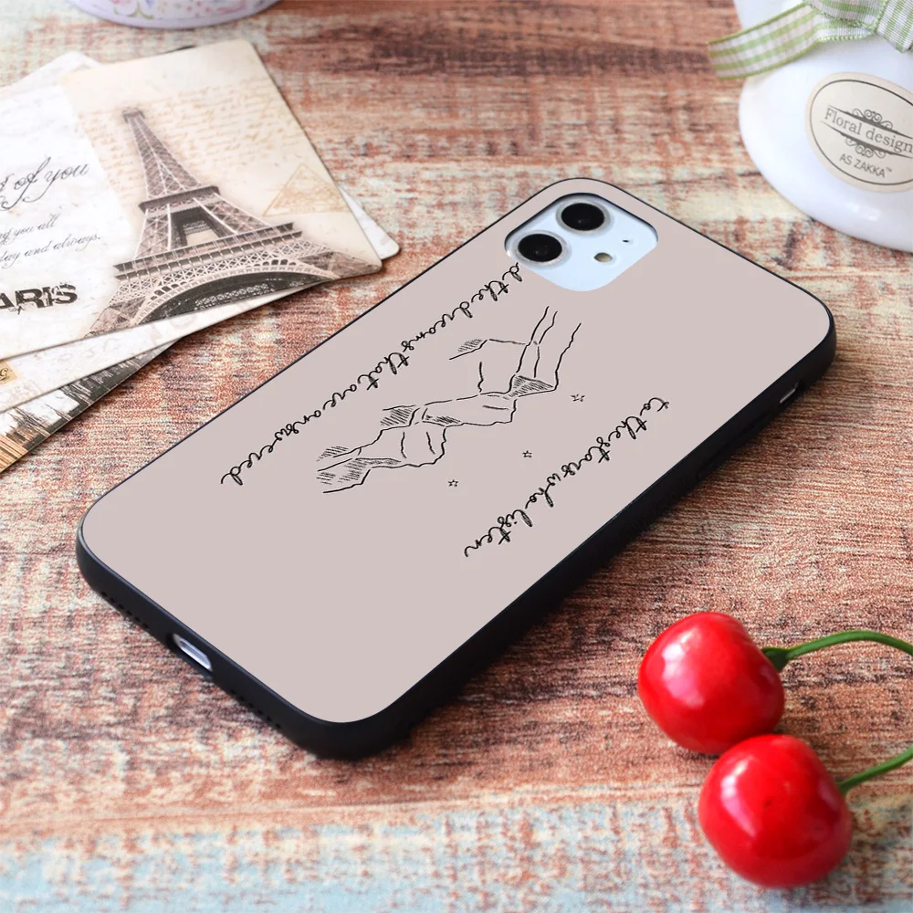 

For iPhone TO THE STARS WHO LISTEN Soft TPU Border Apple iPhone Case
