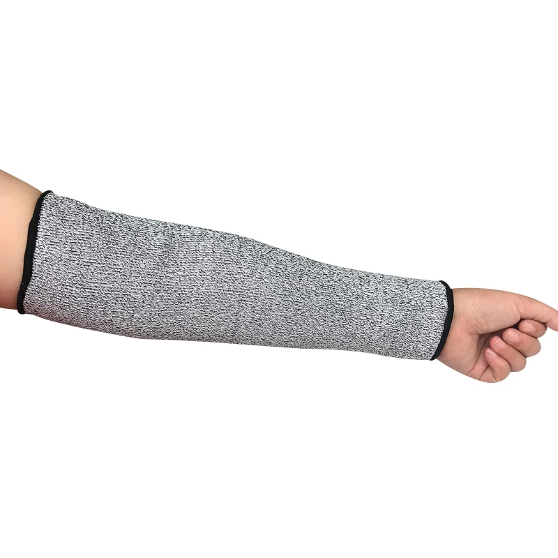 

HPPE Cut Resistant Arm Sleeve Anti-Puncture Work Protection Fingerless Arm Sleeve Protective Safety Cover