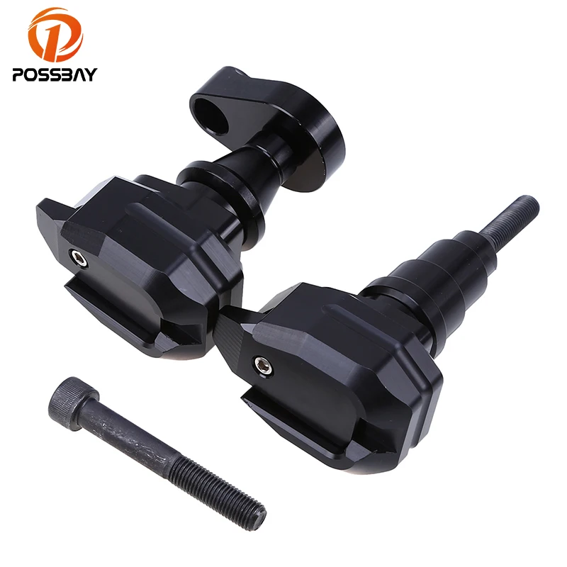 Posbay анти Краш левый и правый CNC Рама мотоцикла ползунки подходят для Kawasaki ZX6R 636 2007