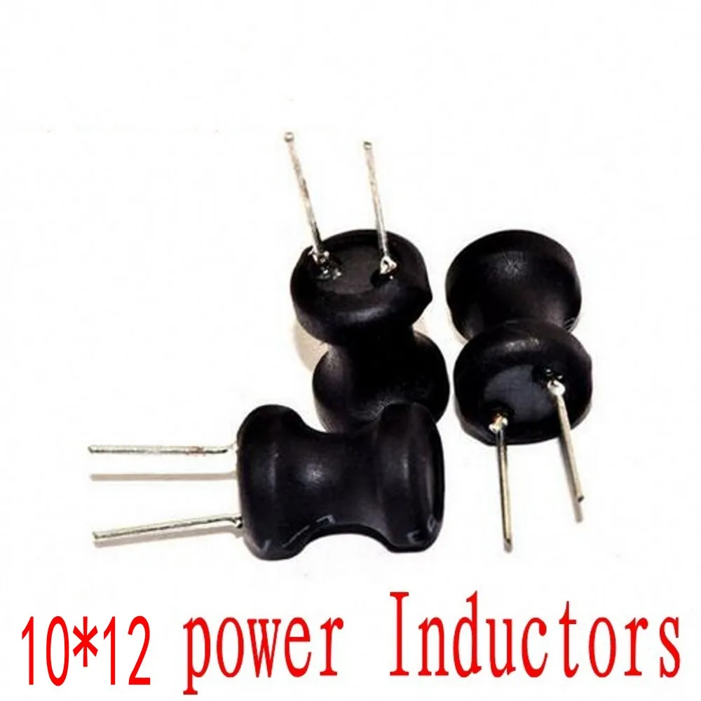 Poder Indutor Lote 10*12mm 4.7uh 10uh 22uh 100uh 220uh 330uh 470uh 1mh 2.2mh 3.3mh 4.7mh 500 Pçs –