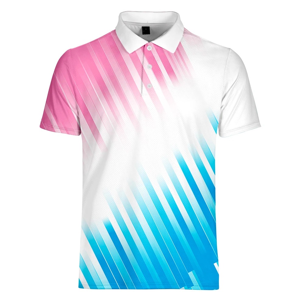 WAMNI Tennis Fashion Polo 3D рубашка Спортивная рубашка с отворотами плюс размер брендовые футболки-поло одежда футболки Топы Прямая поставка