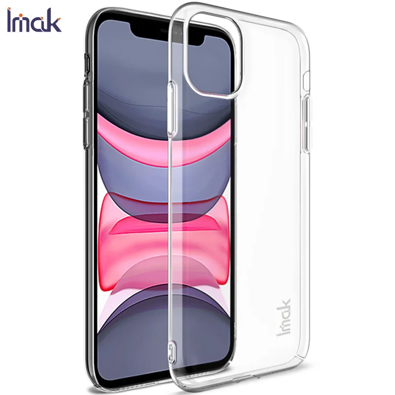 Для iPhone XR чехол IMAK Прозрачный износостойкий ПК Жесткий Чехол для iPhone XR iPhone 11 11 pro 11 pro max Crystal Cover