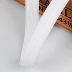 Белый резиновый нескользящий эластичный ремешок, 2 м