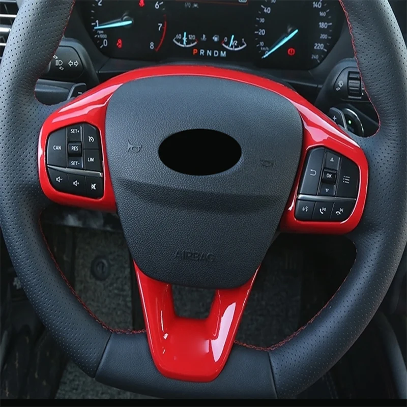Украшение на руль DNHFC стикер аксессуары Стайлинг автомобиля для Ford Focus 2019 2020 MK4 LHD |