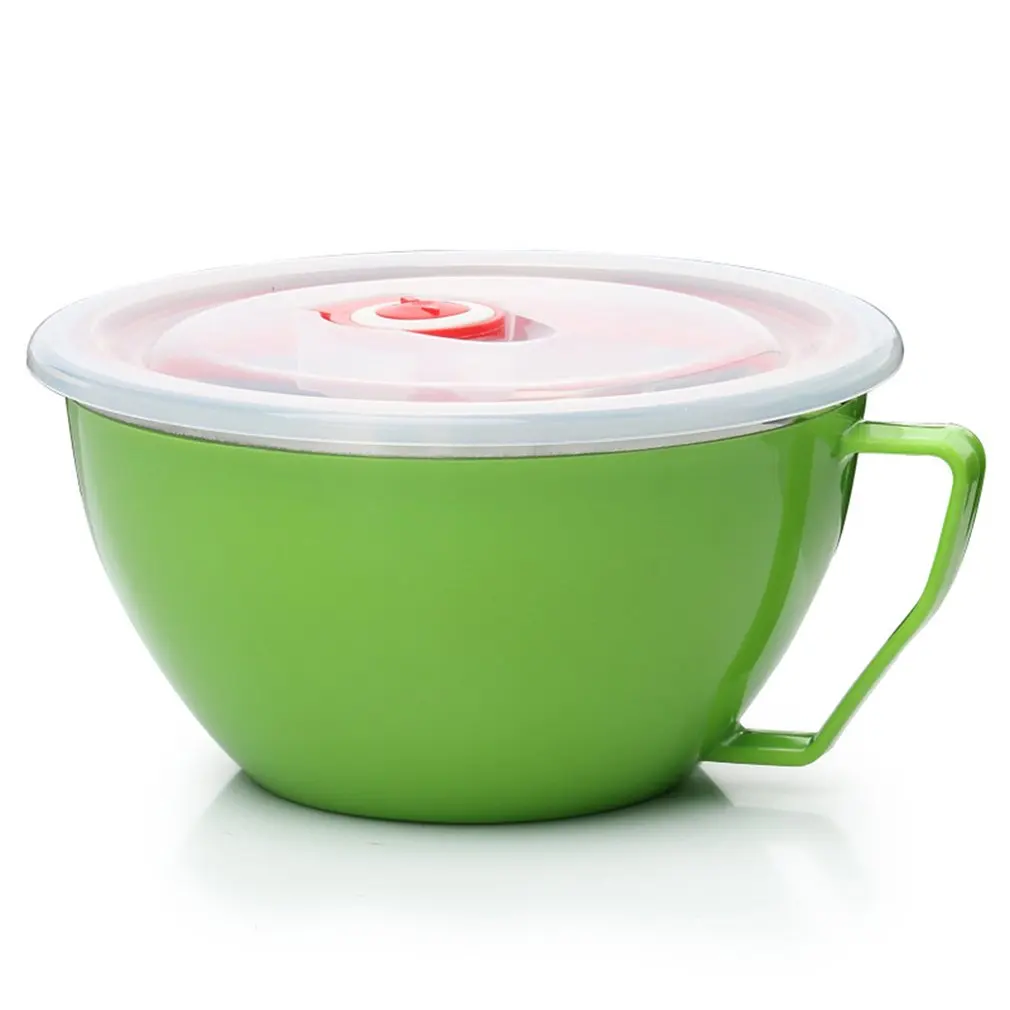 Чашки для лапши из нержавеющей стали чашки чаша рамен супа изолированная коробка