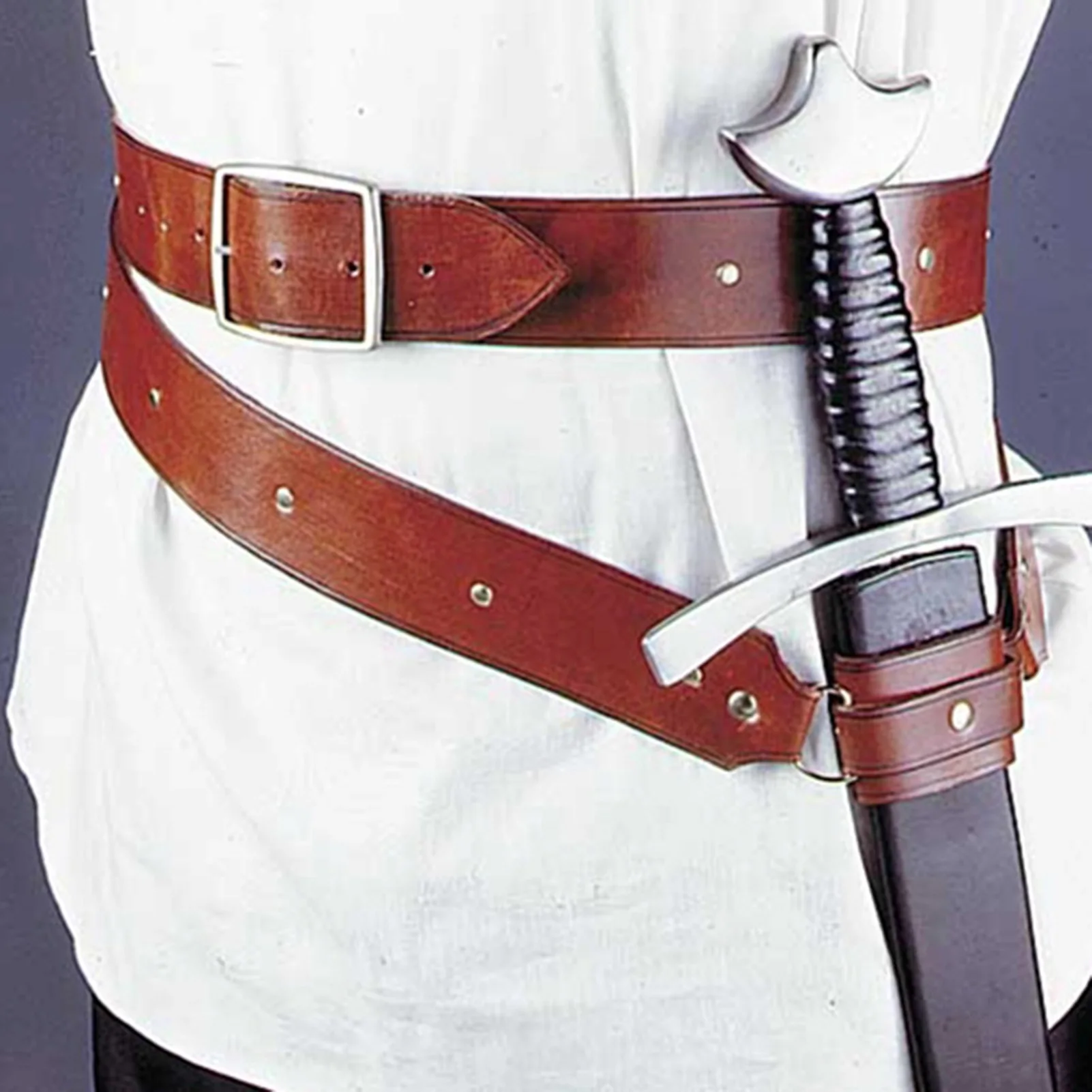 

Adjustable Sword Frog Leather Buckled Weapon Bag for General Medieval Sword Katana Japanese Swords Blade 2020 New