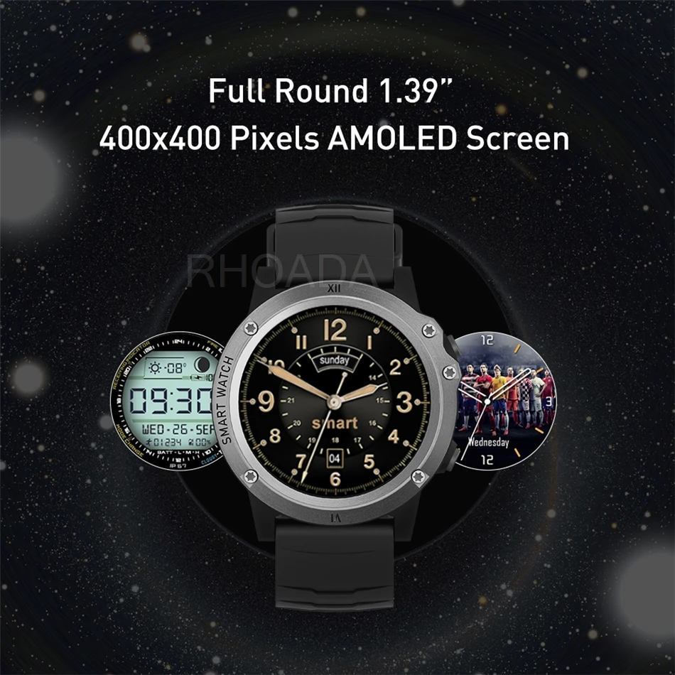 RHOADA D62 4G Смарт-часы Android OS RAM1GB rom 16GB Bluetooth 4,0 Nano SIM часы для звонков сердечного ритма IPX5 smartwatch глобальная версия