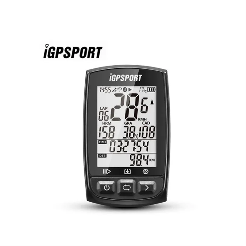 I GPS-порт IGS50E Водонепроницаемый IPX7 велосипедный компьютер GPS ANT + беспроводной