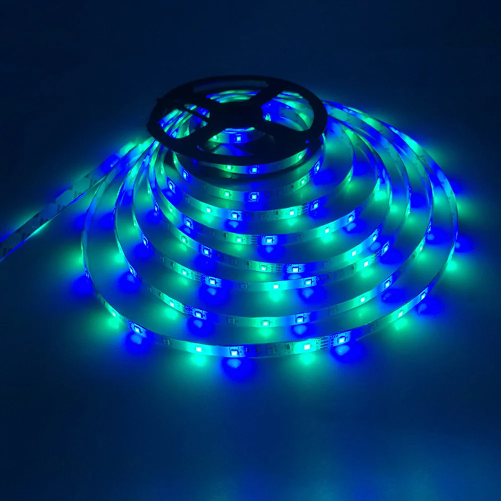 10 м USB SMD 3528 RGB светодиодный ленточный светильник DC 12V Гибкая ленточная лампа IP65
