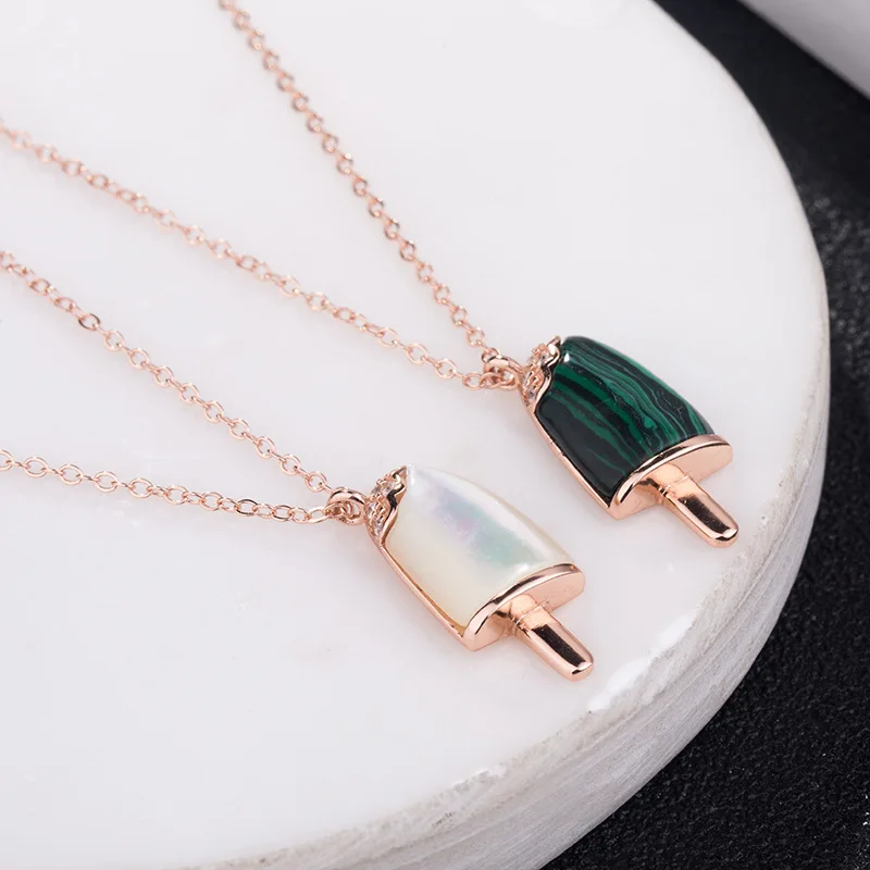 Новинка трендовая версия ожерелье из стерлингового серебра 925 пробы подвеска в