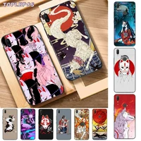 toplbpcs japanese style anime fox phone case cover for vivo y91c 31 53 19 11 17 81 55 66 69 71 v11 i 9 7 67