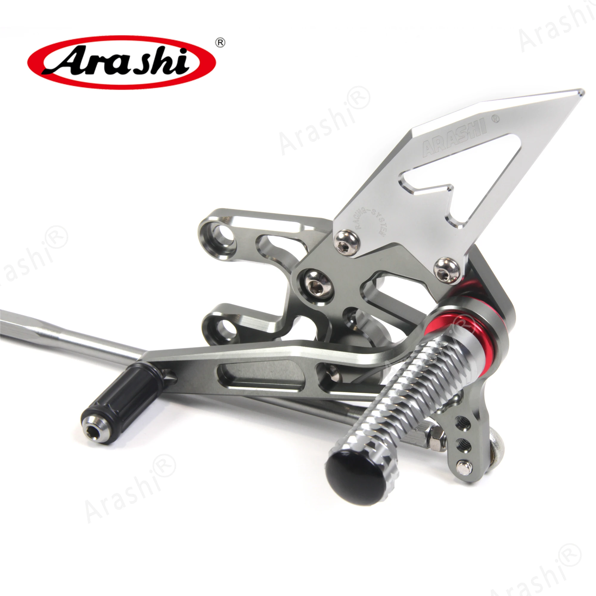 Регулируемая подставка для ног Arashi ZX 10R KAWASAKI NINJA ZX10R ZX10 R 2004 2005 подножки задние