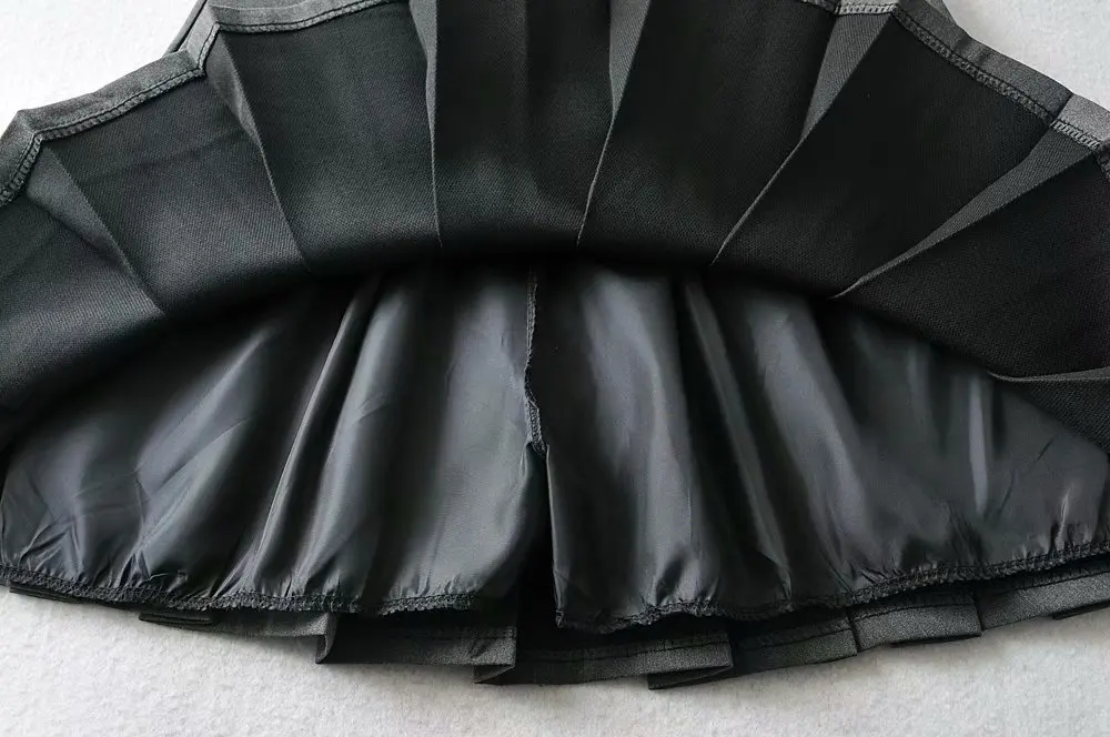 2021 мини-юбка для девушек в стиле Харадзюку женщин юбка черная плиссированная