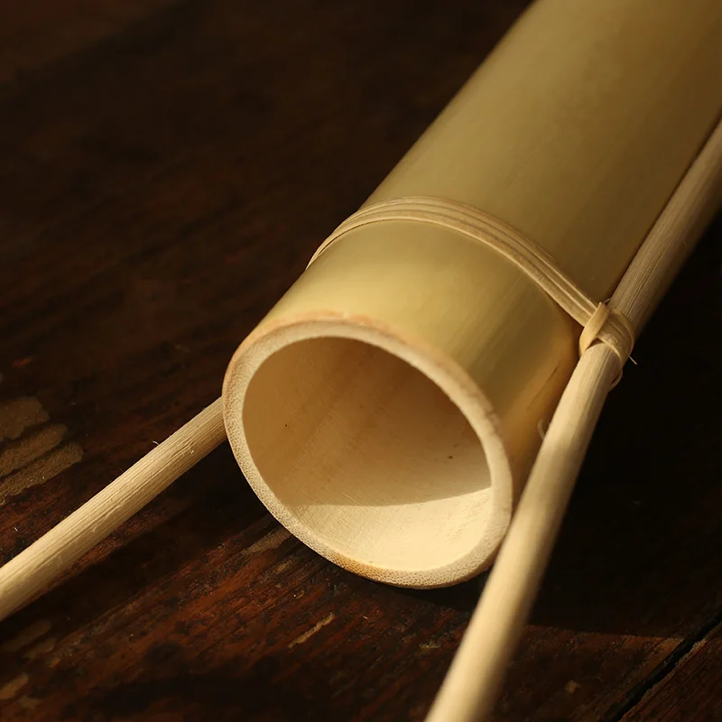 Бамбуковая ваза для цветов подставка горшка японские украшения гостиной