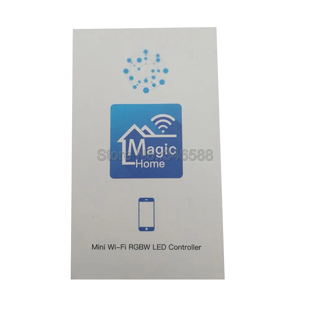 Magic Home Mini Wifi RGBW LED Control ler 5-24 В постоянного тока управление через приложение для