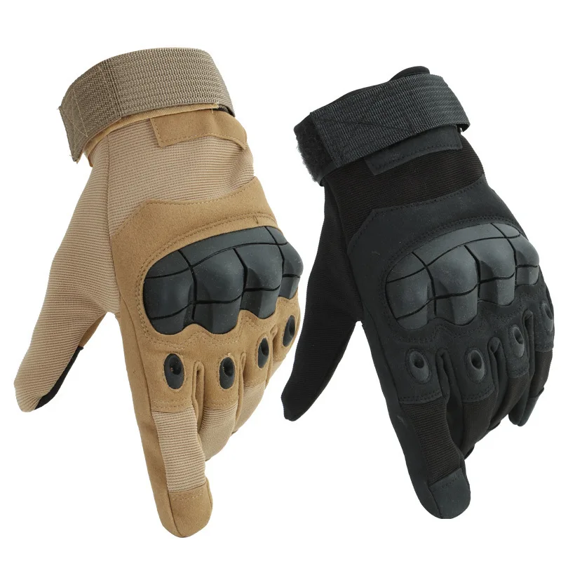 

Outdoor Sports Tactical Gloves Full Finger Men's Soft Shell Microfiber Combat Touch Screen Bicycle Riding Anti-fall Gloves