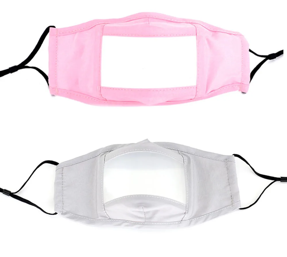 Новая модная прозрачная марлевая маска для косплея рот мужчин и женщин унисекс