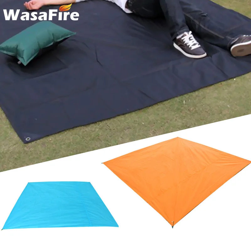 

Camping Ground Mat Outdoor Waterproof Oxford Cloth Tarpaulin Tent Mat Picnic Beach Mat Portable Pocket Blanket 3 Colors