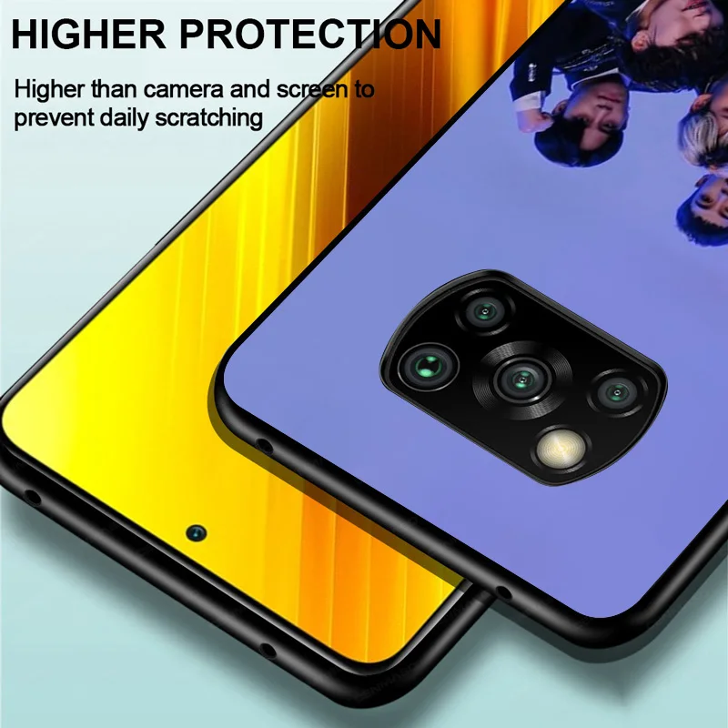 

Handsome Ateez For Xiaomi Poco C3 M3 M2 X3 NFC X2 F2 Pro F1 Mi Play Mix 3 A2 Lite A1 6 5 Phone Case