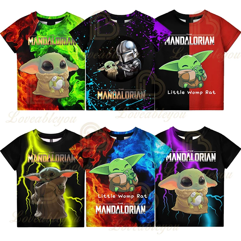 Футболка Мужская/женская с 3D-принтом йода | Мужская одежда