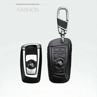genuine leather case cover car with newest designed for remote smart key chains