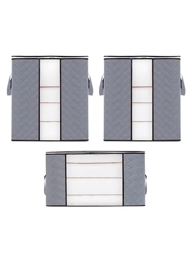 

Вместительная сумка для хранения одежды, складной органайзер для одежды с прозрачным окошком, прочный чехол на молнии для одеял, Comf