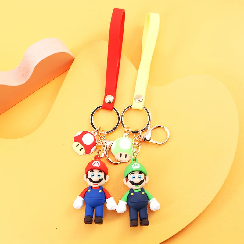 Брелок для ключей в виде героев классической игры Марио | Аксессуары одежды