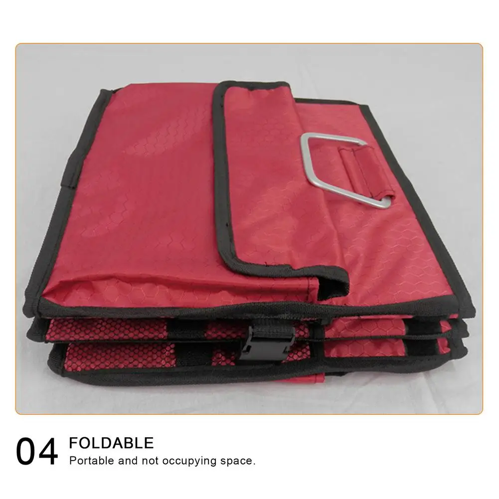 Pаспродажа Складной автомобильный ящик для хранения, органайзер для заднего сиденья автомобиля, багажник, сумка для хранения, автомобильный Органайзе...