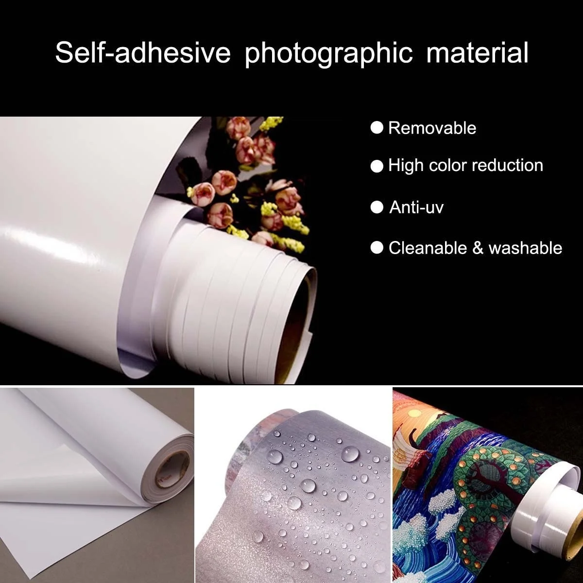 3D бамбуковая деревянная дверь настенные художественные Обои Настенная печать