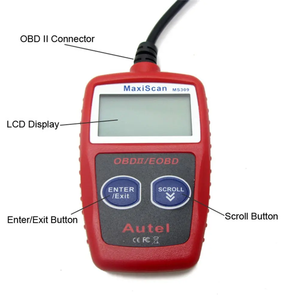 KW806 автомобильный считыватель кодов CAN BUS OBD 2 OBDII диагностический сканер инструмент автомобильный сканирующий инструмент универсальный для автомобиля
