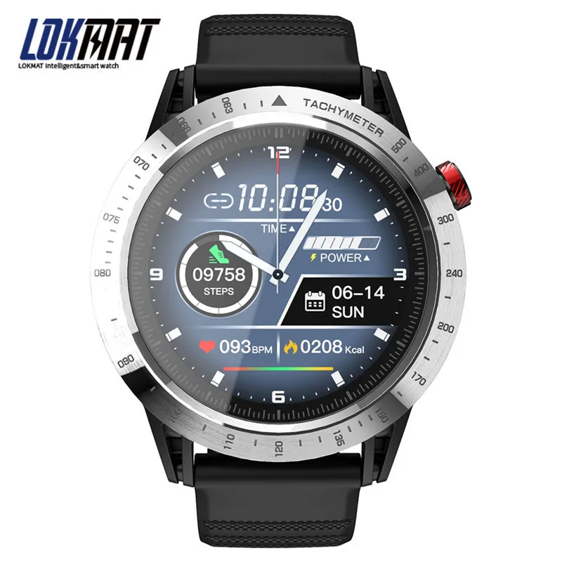 

LOKMAT Comet 1.3"Full Touch Screen Multifunctional Smart Watch Heart Rate Fitness Tracker Men Women Sport Mode For Android IOS