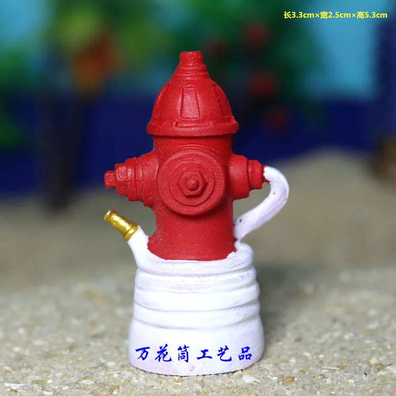 Fire Alarm Fire Truck Fire Hydrant Resin Decoration Decoration