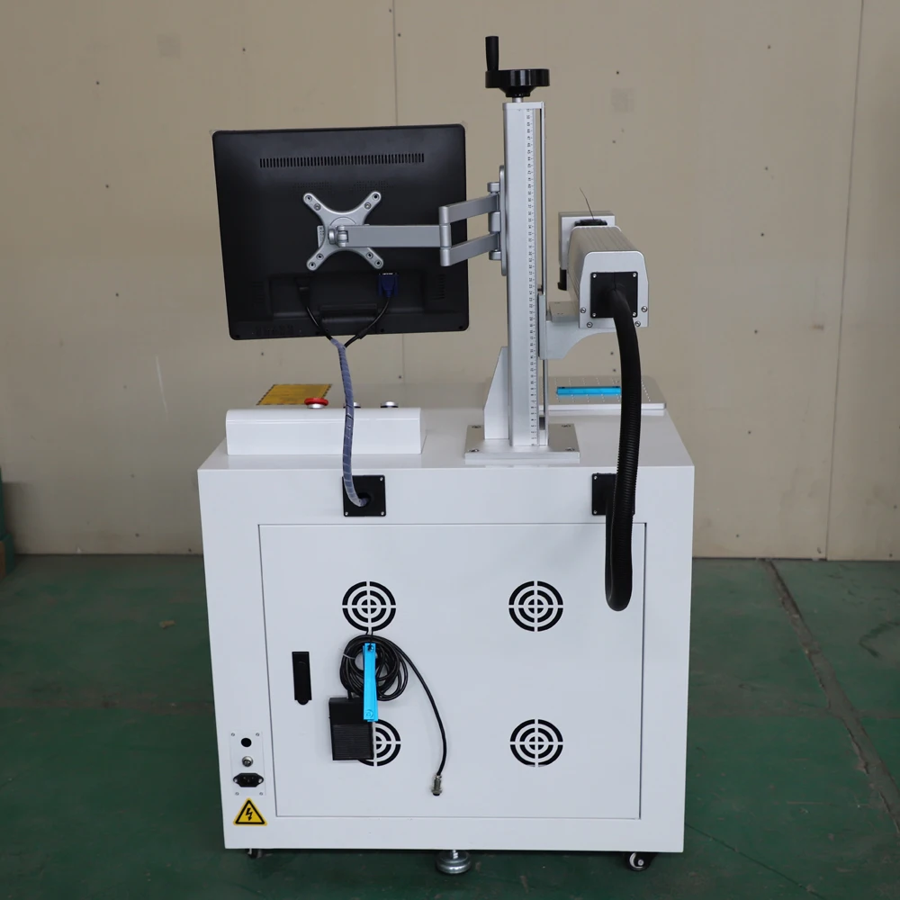 ROBOTEC Laser Marking Machine 20W/50W/70W Raycus/JPT Source Metal Stainless Steel Engraver |