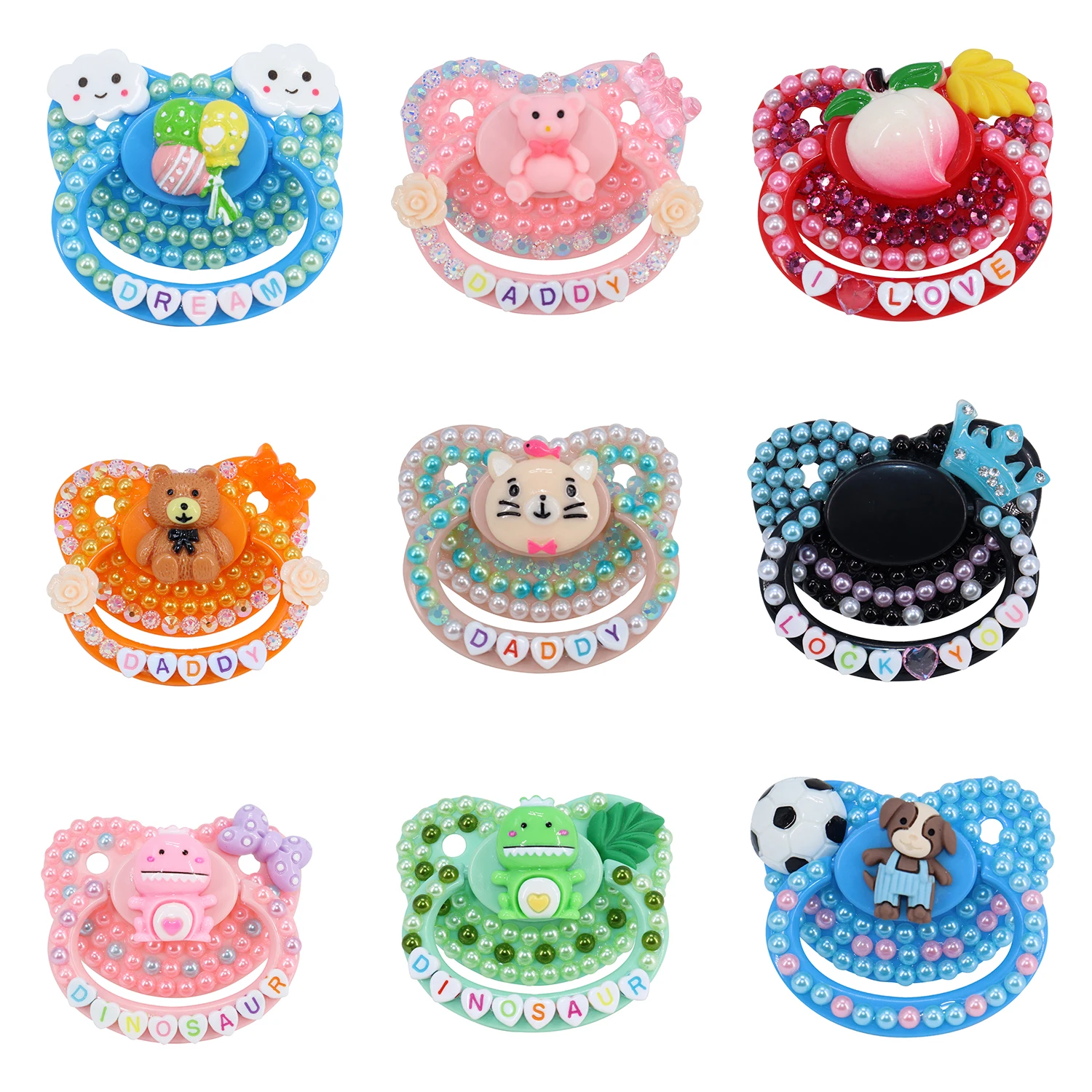 

ABDL DDLG Adult Baby Size Pacifier 100% Handmake Silicone BPA Free ABDL Adult Size Pacifier Daddy Girl Dummy Dom