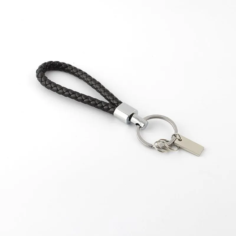 Распродажа 1 шт. Черный Кожаный Автомобильный Брелок для ключей брелок женщин и