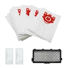 Мешки для пыли для Miele 3D FJM AirClean S6000-S6999 S6 S4000-S4999 S4 S700-S799, компактные запасные части C1 -C2, HEPA фильтр