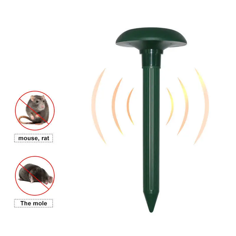 Ультразвуковой Отпугиватель вредителей устройство на солнечной батарее для