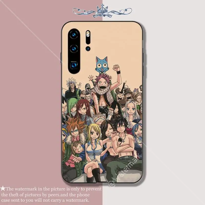 Роскошный чехол для телефона Babaite Fairy Tail Huawei P20 P30 P40 Lite Pro P Smart Z 2019 силиконовый