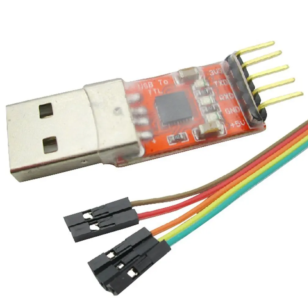 Usb 2 0 к Ttl Uart 5Pin модуль последовательный преобразователь Cp2102 Stc Prgmr Бесплатный