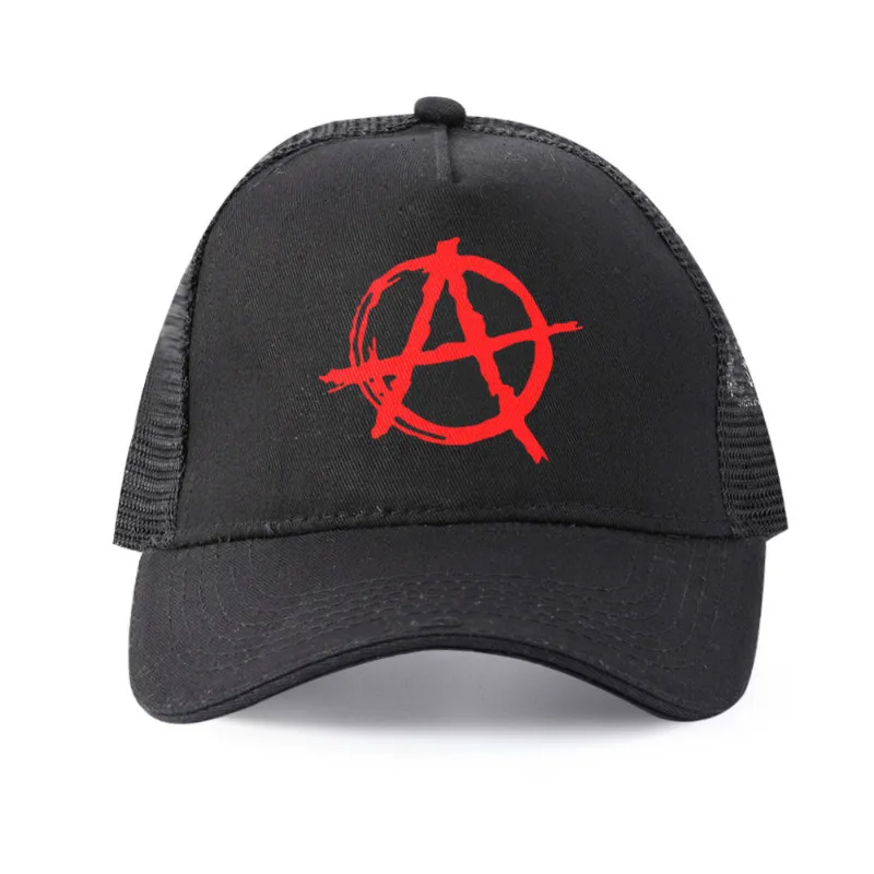 Бейсболка с логотипом анархии символа весна-лето мужская и женская шапка уличный