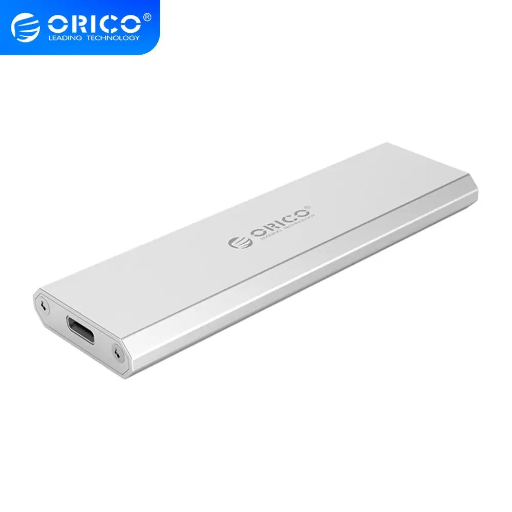 Корпус ORICO NVME с поддержкой UASP 10 Гбит/с M2 SSD чехол M.2 к USB Type C 3 1 адаптер для 2230 2242 2260 nvme