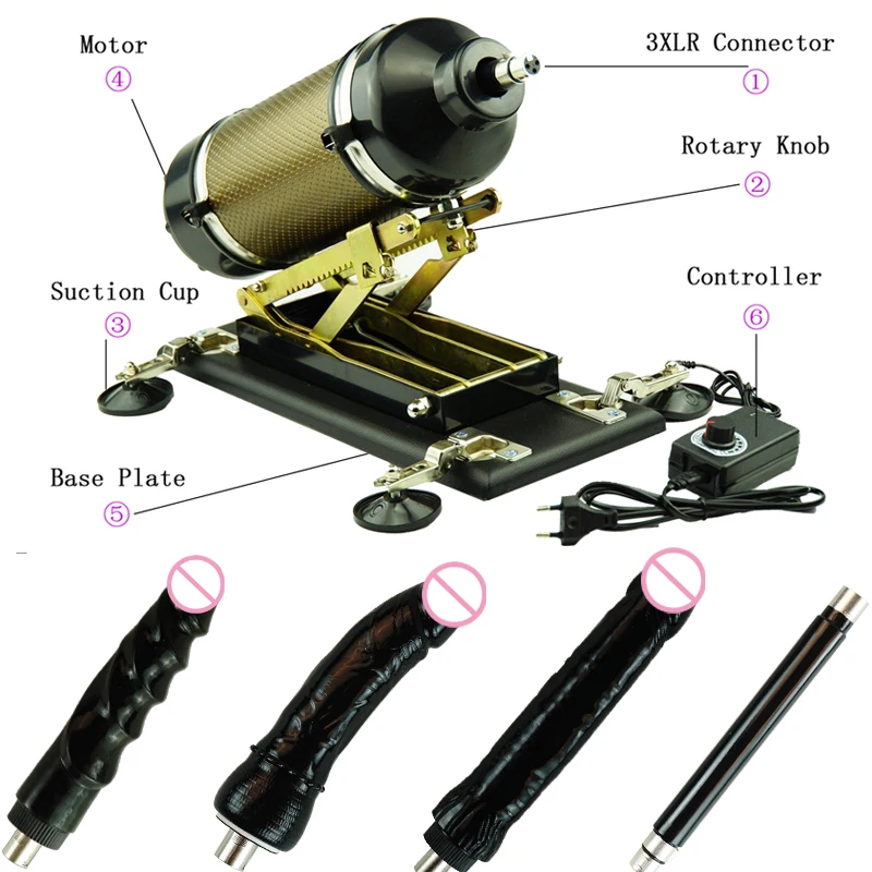 Прочный трек мощный Секс пулемет автоматический вибратор машина для любви с 3