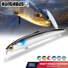 Рыболовная приманка Hunthouse smith saruna minnow, жесткие приманки, Гибкие плавающие шарики-погремушки, 0-0,8 м, 125 мм, 17,5 г, для рыбалки, морская щука