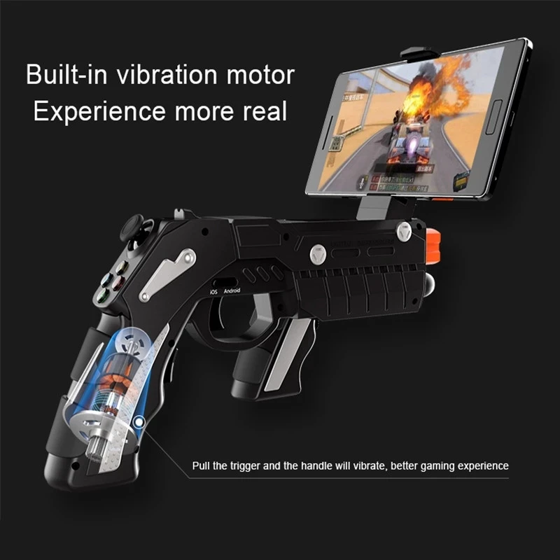 IPEGA 9057 PG-9057 Gun Style Wireless Bluetooth Game Controller Joysticker Gamepad Handset for Cellphone Tablet TV Box | Электроника