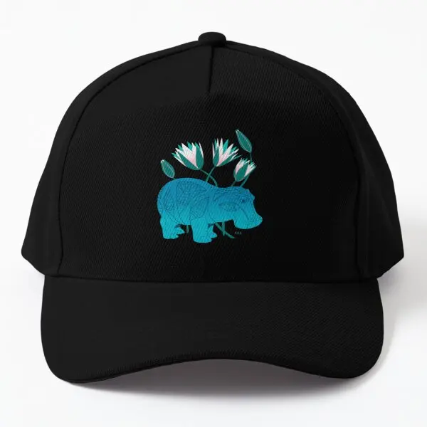 

Faience Hippo Floral Artefacts Baseball Cap Hat Sun Women Casquette Printed Casual Mens Hip Hop Solid Color Spring Bonnet