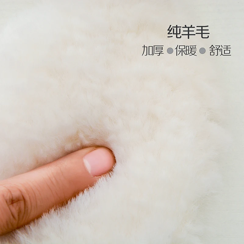 2 пары 100% стельки из чистой шерсти зимние теплые мужские и женские ботинки